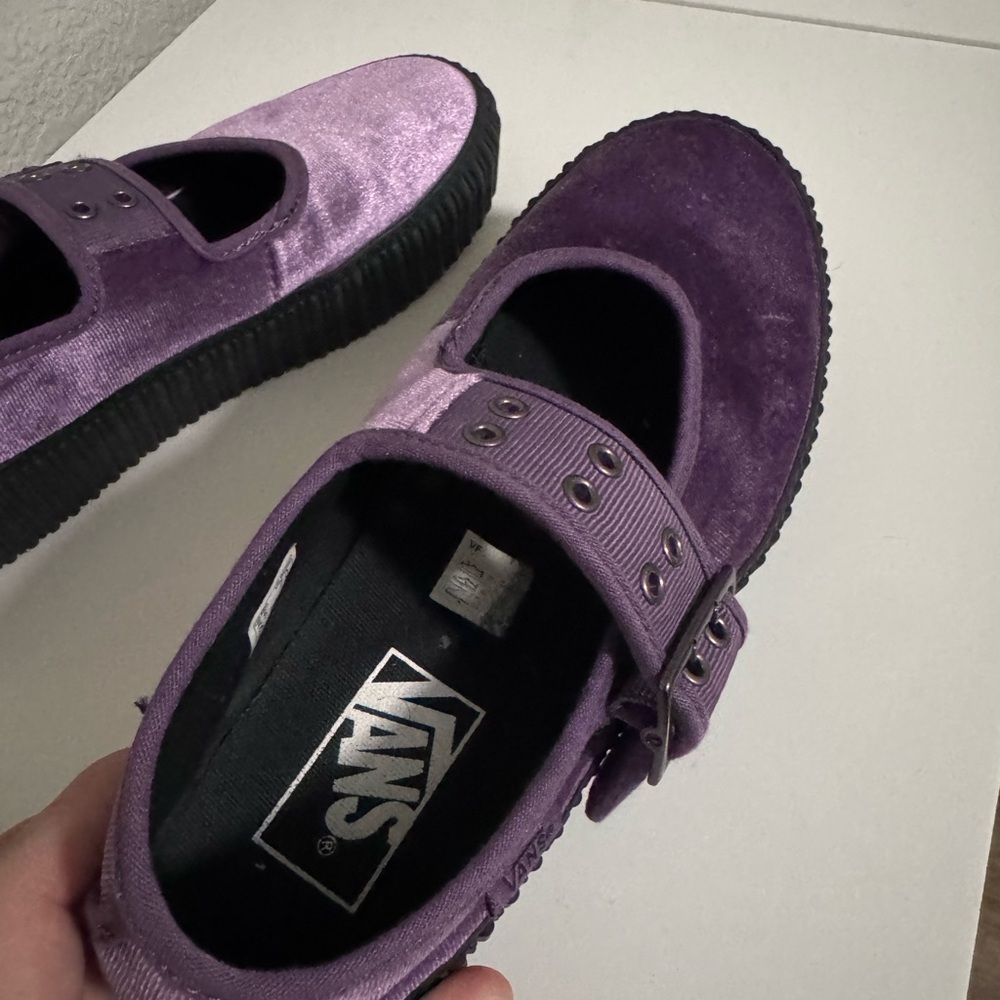 Vans mary Jane creepers Lavender Platform Shoes - Picture 6 of 6